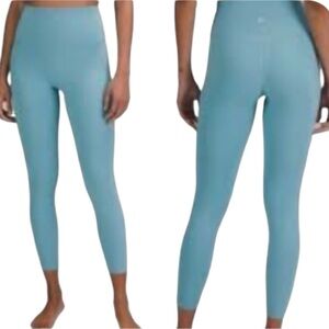 ATHLETA ULTRA HIGH RISE ELATION 7/8 LEGGINGS SZ MED EUC